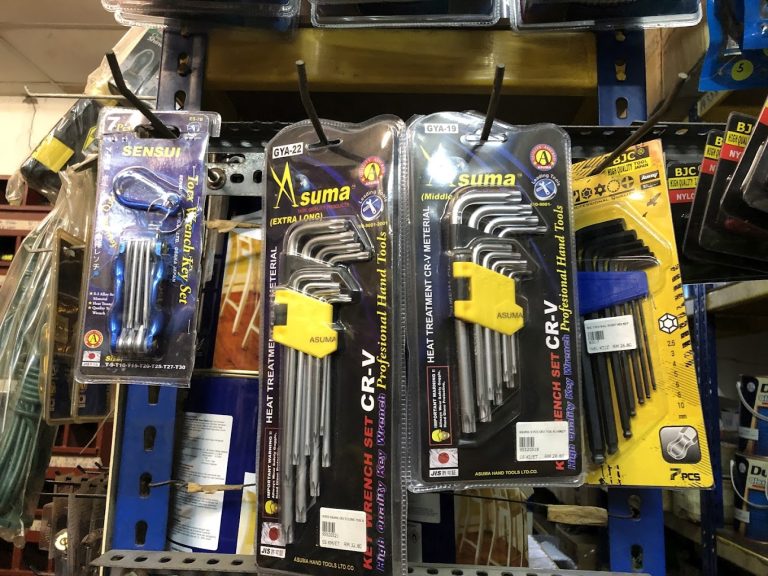 Kg Baru Hardware Various Types of Allen Keys 768x576
